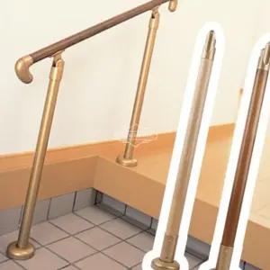 나무핸드레일기둥 850MM 장애인 손잡이 계단