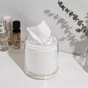 휴지케이스 화장지케이스 아크릴 투명 두루마리케이스 투명휴지케이스 (WE54D08)