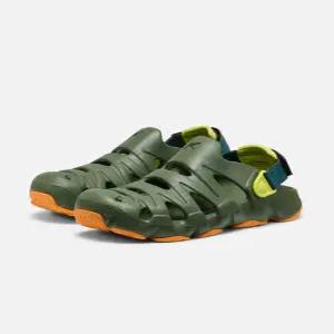킨 하이퍼플로트 주니어(빅키즈) 샌들 BRONZE GREEN/ORANGE 키즈 주니어샌들 KNSO6