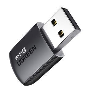 데스크톱 PC용 UGREEN WiFi 어댑터, 5GHz / 2.4GHz 듀얼 밴드가 있는 AX900 USB 6 Windows 10/11용 내장 드라이버
