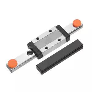 Uxcell MGN9 100mm 선형 가이드 레일 슬라이딩 캐리지 블록 및 DIY 3D 프린터 CNC 기계용 플라스틱 미니