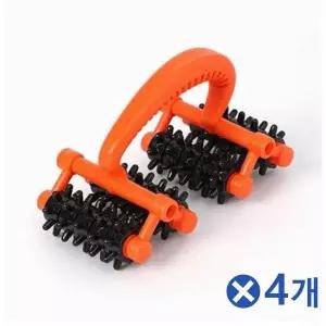 TBZ 돌기형 전신 마사지롤러x4개 단단한폼롤러 홈트레이닝