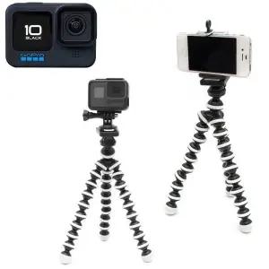 GOPRO10 호환 액션캠 스마트폰 문어발 관절 중형 삼각대 고프로10 (W97D27C)