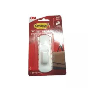 고품질 3M 벽부착형 화이트 다용도 후크 소품 가방 걸이 대 대 (W9CB41F)