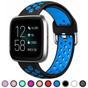 Fitbit Versa Versa/Fitbit Lite/Fitbit 스페셜 에디션 교체용 시계 밴드용 실리콘 스포츠 스트랩