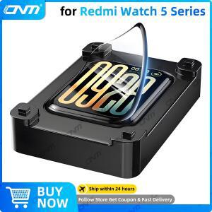 Xiaomi Redmi Watch 5 4 Active Lite 용 화면 보호기 설치 트레이 액세서리가 포함 된 스크래치 방지 풀 커