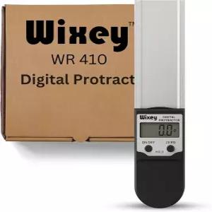 Wixey 8 디지털 각도기 - 테이블 톱용 마그네틱 모서리가 있는 내구성 각도 측정 도구 목공 및 건설을 위한