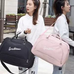 데일리 여행 보스턴 백 스포츠 곡선 보스턴 백 기내용 숄더