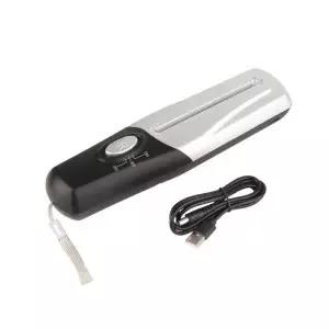 휴대용 핸드 헬드 종이 분쇄기 절단 도구 USB 배터리 작동 용량 사무실 청구서 용 미니 커터 사진
