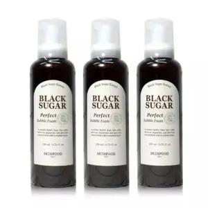 스킨푸드 블랙슈가 퍼펙트 버블 폼 200ml 3개
