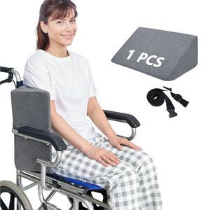 노인용 휠체어 패드 쿠션용 KAAMOS 측면 지지대 베개 등받이 폼 웨지 쿠션 사이드 가드 패널 스태빌라이저 부착물(1PCS)