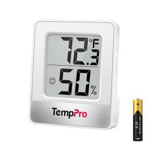 TempPro TP49 디지털 습도계 실내 온도 습도 모니터 미니 실외 이전 ThermoPro