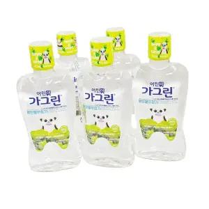 어린이가그린 아동 가글 청포도맛 380mlx5개