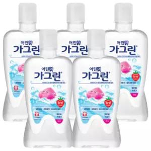 어린이가그린 아동 가글 딸기맛 380ml x 5개