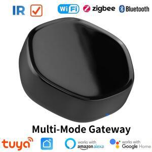Tuya 다중 모드 게이트웨이호환 허브 ZigBee 스마트 홈 무선 브리지 Alexa Google Smart Life 용 Bluetooth