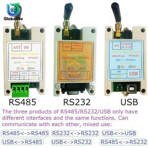 433MHz 868MHz 무선 Lora 데이터 전송 DTU RS232 RS485 변환기 장거리 디지털 라디오