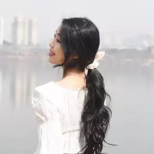 TBZ 글로시 페미닌 새틴 리본 스크런치 곱창 10Colors 새틴곱창 레이스머리끈 곱창머리끈