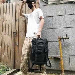 스트랩 힙색 가방 커버형 남성 백팩 남여 공용 학생 인기 중학생 고등학생 대학생 스타일
