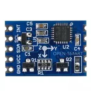 OPENSMART M6050 6 DOF 3 축 자이로 디지털 중력 센서 I2C 트리플 가속도계 모듈 아두이노용 틸트