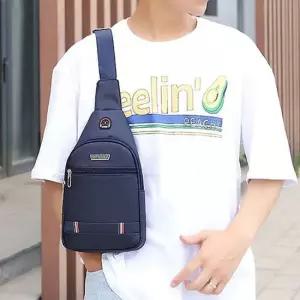도난방지 어깨 미니 슬링백 여행용 navy 남자크로스백 남자슬링백 남성크로스백