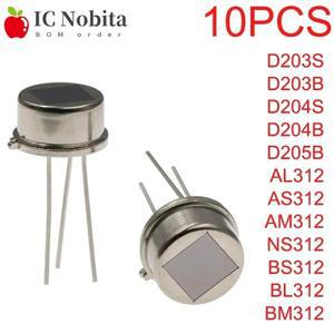 10피스 열전 인간 적외선 센서 D203S AL312 PIR