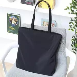 TBZ 심플 블랙 쇼퍼백 베이직 숄더백 레프트필드 1127 대학생가방 직장인가방 심플쇼퍼백