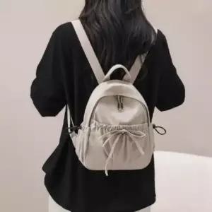 복조리 여행용 가방 미니 데일리 리본 여성 포켓 백팩