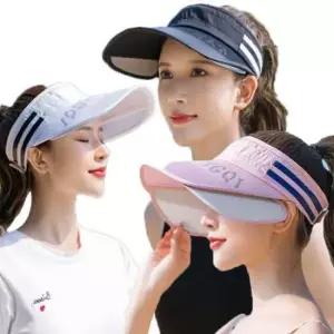 자외선차단 썬바이저 차단 여성 여자 날개 캡모자 햇빛 양날개형 썬캡