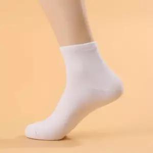 화이트 무지 깔끔 10켤레세트 남성 데일리 중목양말