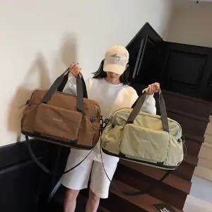 엔비몬 여행용 접이식 가방 보스턴백 캐리어 결합 폴딩 확장 파우치형 가방 폴딩