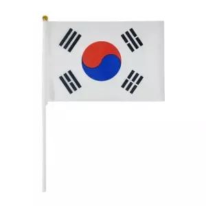 [룽스_66]태극기 깃발 경기 행사용 응원용 14x21cm