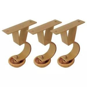 민광 알미늄 커튼브라켓 브라운 K352) 35mm 고정 거치 커튼브라켓 커튼봉브라켓 커튼부자재