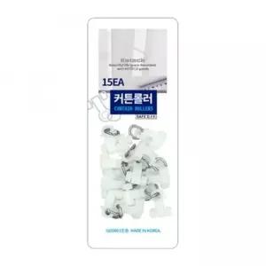 고품질 코텍 커튼 롤러 15개입 1P 커튼레일 커튼 레일설치 천장커튼레일 (WB30E13)