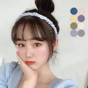 [MELL0O8R66]심플 데일리 앞머리 얇은 베이직 머리띠