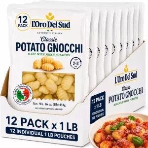 로로 델 수드 클래식 감자 그노키 파운드 2팩 신선한 만든 정통 이탈리아 파스타 NonGMO 선반 안정성 제품