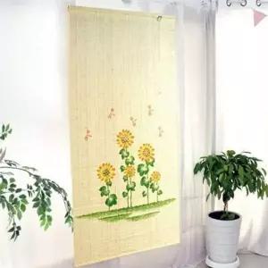 벽걸이 그림 문발 해바라기 문발 가리개 창문 플라스틱문발