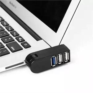 [골드스마일]노트북 usb 허브 3포트 pc usb 허브 3.0 회전형 멀티포트 확장 맥북