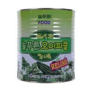 고품질 새콤하고 상큼한 늘푸른 랠리쉬 오이피클 3kg 식자재 식재료 식품 (WB1854E)