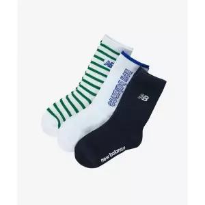 [뉴발란스]키즈 NEWBALANCEKIDS [3PCS] 아동 포인트 장목 양말 박스 NK8EGS206U50