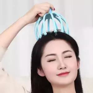 두피마사지기 쿨링기 머리 모발 자극 지압기 머리지압 랜덤