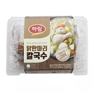 하림 밀키트 닭한마리 칼국수 600g x 2팩