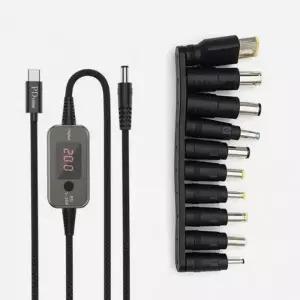 100W PD C to DC 변환 케이블 젠더 10종 세트 DC젠더