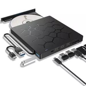 7in1 USB 3.0 A C타입 외장 ODD CD DVD롬 외장ODD