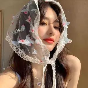 [MENQHLLL66]나비 두건 헤어 기본 스타일링 스카프 1P