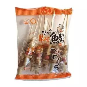 이 (냉동)부산3색꼬치어묵 800g 오뎅 간식 사각 꼬지