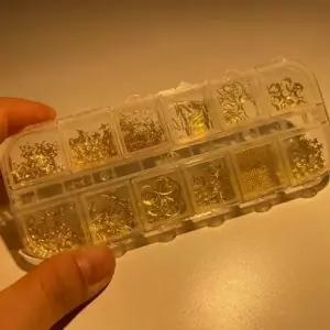 레진아트 네일아트 꾸미기 파츠 세트 골드스타 셀프 스톤 네일 레...