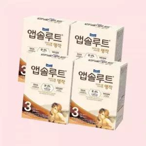 (매일)리뉴얼 앱솔루트 명작 2FL 분유 3단계 14g 80개 20포 4박스 (12 24개월) 4735575