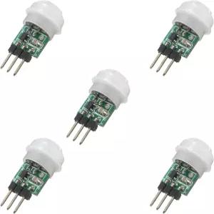 DIYables 미니 파이로일렉트릭 PIR 모션 센서 모듈 적외선 IR 인체 아두이노용 감지기 ESP32 라즈베리