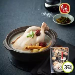 하우촌 뱃속까지 든든한 건강보양식 삼계탕 1kg3팩