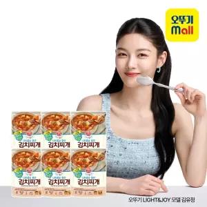오뚜기 LightJoy 나트륨을줄인 김치찌개 450g 6개